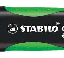 Stabilo Green Boss Marcador Fluorescente - Fabricado con un 83% de Plastico Reciclado - Trazo entre 2 y 5mm - Recargable - Color Verde