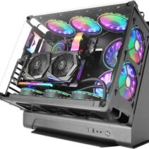 Mars Gaming MCB Custom PC Case - 475x293x443mm - Innovador Formato Custom - Capacidad XL - Estructura modular de doble camara - Edicion custom - Soporte total para refrigeraciones liquidas - Color Negro