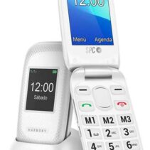 SPC Telefono Movil para Mayores con Botones Grandes - Tapa y Botones Retroiluminados - Boton SOS y Botones de Marcacion Directa - Control Remoto Mediante SMS - Doble Pantalla