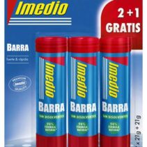 Imedio Pack de 3 Barras de Pegamento de 21grs - Sin Disolventes - Lavable - Apto para Uso Escolar