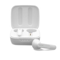 NGS Artica Move White Auriculares Intrauditivos Bluetooth 5.3 TWS - Manos Libres - Asistente de Voz - Autonomia hasta 7h - Base de Carga - Color Blanco