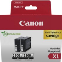 Canon PGI-2500XL Multipack de 2 Cartuchos de Tinta Originales Negro - 9254B011