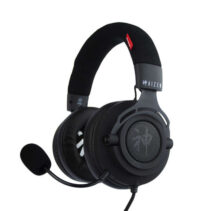 FR-TEC Auriculares Gaming Aizen - Altavoz de 50mm - Microfono Flexible y Extraible - Cable Trenzado de 1.20m - Color Negro