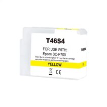 Epson T46S4 Amarillo Cartucho de Tinta Pigmentada Generico - Reemplaza C13T46S400