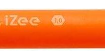 Pentel iZee Boligrafo de Bola Retractil - Punta 0.7mm - Trazo 0.35mm - Clip de Metal - Color Naranja