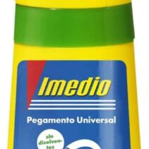 Imedio Gira y Pega Renature Pegamento Universal Sin Disolventes 35ml - Aplicador Giratorio 3 Posiciones - Envase 88% de Origen Vegetal