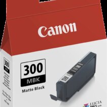 Canon PFI300 Negro Mate Cartucho de Tinta Original - 4192C001/PFI300MBK