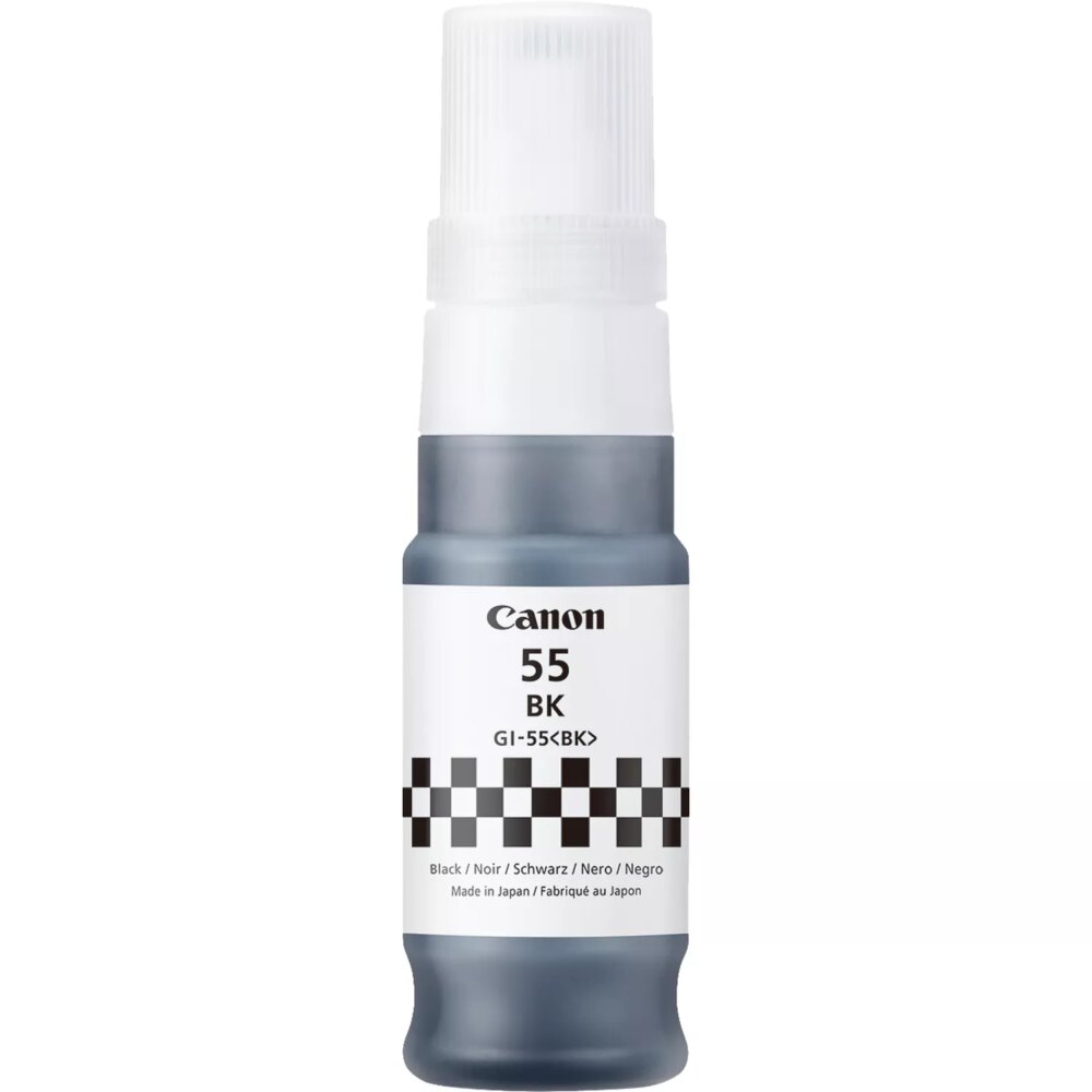 Canon GI55 Negro Botella de Tinta Original - GI55BK/6292C001