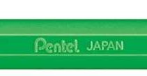 Pentel Mattehop Boligrafo de Bola - Punta 1mm - Trazo 0.5mm - Tinta de Gel Opaca - Fabricado con 55% de Materiales Reciclados - Color Verde