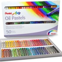 Pentel Oil Pastels Pack de 50 Pasteles Oleo - Blandos