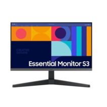 Samsung Essential Monitor S3 24" Full HD - LCD - IPS - 16:9 - 100 Hz - Ángulo de vision 178° - Color Negro