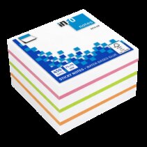 Global Notes inFO Cubo de 450 Notas Adhesivas 75 x 75mm - Certificacion FSC? - Colores Verde