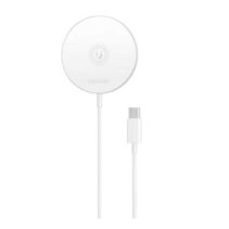 XO Cargador Inalambrico 5W/7.5W/10W/15W - Cable Tipo C de 1.2m - Compatibilidad con Tecnologia QI - Proteccion Contra Sobrevoltaje - Color Blanco