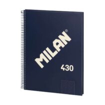 Milan Serie 1918 Cuaderno Espiral Formato A4 Cuadricula 5x5mm - 80 Hojas de 95 gr/m2 - Microperforado