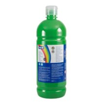 Milan Botella de Tempera 1000ml - Tapon Dosificador - Secado Rapido - Mezclable - Color Verde Claro