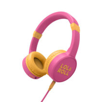 Energy Sistem Lol&Roll Pop Kids Auriculares - Compartir Musica - Cordon Desmontable - 85 Db Limite de Volumen - Microfono - Color Rosa