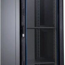 Aiten Data AI6622 Armario Rack de Suelo 19" - Desde 22U a 47U - 4 Ventiladores 120mm - Puerta de Cristal - Cerradura de Seguridad - Peso Max. hasta 800kg - Color Negro