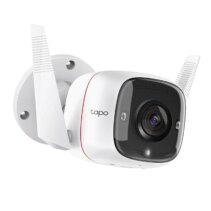 TP-Link Tapo TC65 Camara de Seguridad WiFi 2K+3MP Exterior - Vision Nocturna - Deteccion de Movimiento - Alarma de Luz y Sonido - Audio Bidireccional