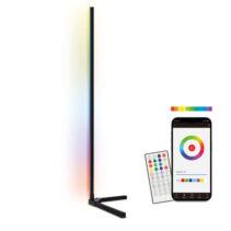 Ksix Smartled Lampara Pie Esquinera Inteligente - RGBWIC - 140cm