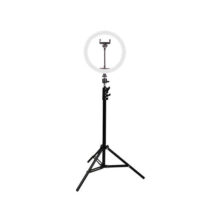 Kit Studio Live Max Aro de Luz para Smartphone con Tripode de Suelo - 1.60m