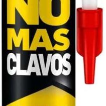 Pattex No Mas Clavos Cartucho 370gr - Adhesivo de Montaje Extra-Fuerte - Elimina la Necesidad de Clavos y Tornillos - Ideal para Trabajos de Bricolaje y Reparacion