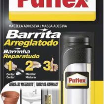 Pattex Barrita Arreglatodo Bl 48gr - Moldeable para Reparar y Sellar Agujeros y Fisuras - Ideal para Instalaciones. Depositos. Conductos. Radiadores y Tuberias