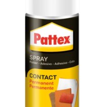 Pattex Contact Spray Cola de Contacto en Spray 400 ml - Pega con Maxima Resistencia - Para una Amplia Variedad de Materiales - Ideal para Madera