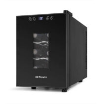 Orbegozo VT 630 Vinoteca Compacta - Conserva y Disfruta del Vino en Casa - Capacidad para 6 Botellas - Control Electronico de Temperatura - Diseño Elegante y Moderno - Silenciosa y sin Vibraciones