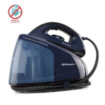 Orbegozo VP 8550 Centro de Planchado Profesional Potencia de 2400W - Deposito XL de 1.2L - Suela de Teflon Antideslizante - Vapor Continuo de 100 Mg/Min - Seguro y Eficiente