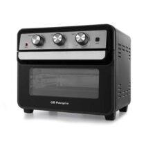 Orbegozo HOF 220 Horno Freidora Multifuncion - Potencia de 1600W en Modo Horno y 1700W en Modo Freidora de Aire - Capacidad de 22 Litros - 6 Modos de Coccion