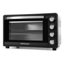 Orbegozo HOT 456 Horno de Conveccion Deluxe - Potencia 2000W - Capacidad 45 Litros - Sistema de Calor Superior E Inferior - Puerta Abatible con Doble Cristal - Temporizador hasta 60 Minutos