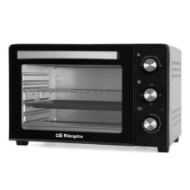 Orbegozo HO 300 Horno Electrico Multifuncion - Potente y Versatil para Asar y Hornear - Capacidad de 30 Litros - Sistema de Calor Superior E Inferior - Temporizador hasta 60 Minutos