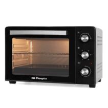 Orbegozo HO 306 Horno de Conveccion Multifuncion - Potente y Versatil - Ideal para Asar y Hornear - con Sistema de Calor Superior E Inferior - Funcion Conveccion y Temporizador de 60 Minutos