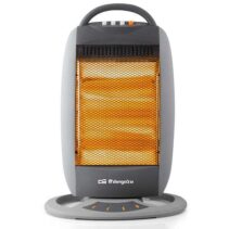 Orbegozo BP 5008 Calentador Halogeno Portatil - Potencia de 1200W - Silencioso - Emision Instantanea de Calor - Sistema de Seguridad Antivuelco - Diseño Compacto