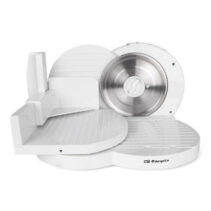 Orbegozo MS 4200 Cortadora Blanca - Potente y Eficiente - con Cuchilla de Acero Inoxidable y Ajuste de Grosor de Corte Ideal para Sorprender en la Cocina