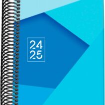 Dohe Tamgram Agenda Escolar Espiral A6 - Dia Pagina - Papel 70g/m2 - Cubierta de Carton Plastificado - Color Azul