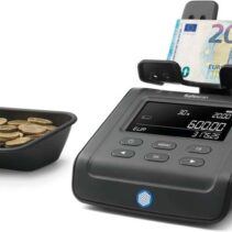 Safescan 6165 G3 Balanza Contadora de Dinero - Cuenta Monedas y Billetes - Puerto de Actualizaciones