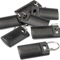 Timemoto RF-110 Pack 25 Llaveros RFID - Compacto - Facil Fichaje - Compatible con Terminales Timemoto