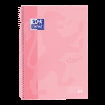 Oxford School Touch Europeanbook 1 Cuaderno A4+ 80 Hojas Microperforadas Cuadricula 5x5mm - Tapa Extradura - Color Rosa