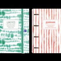 Oxford Europeanbinder Japandi A4+ - Tapa Extradura - Lomo 45mm - Anillas 4Dx35mm - Recambio Vivos 1 Linea