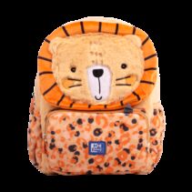 Oxford Kids Mochila Infantil 8.5L Tacto Suave Peluche Surtido Leo Leon - Diseño Adorable de Leon - Tacto Suave y Comodo - Capacidad de 8.5L - Ideal para Niños