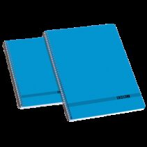 Enri Oficina Fº Tapa Blanda Cuaderno Espiral 4x4 - Tamaño Fº - Tapa Blanda - Cuaderno Espiral - Cuadricula 4x4 - Color Azul