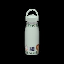 Oxford Runbott Kids Botella Termo 35cl - Recubrimiento Ceramico Interior - Capacidad de 35cl - Diseño en Verde - Ideal para Niños