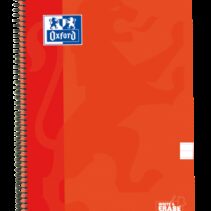 Oxford School Classic Cuaderno Espiral Tapa Extradura Write&Erase - Folio 1 Linea con Margen - 80 Hojas - Color Naranja