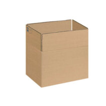 Dohe Cajas de Embalaje de 4 Solapas - Medidas 355x265x270mm - Carton de Canal 3mm - Resistente y Duradero - Ideal para Envios y Almacenamiento