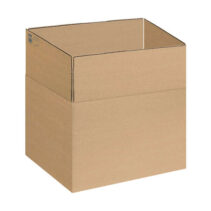 Dohe Cajas de Embalaje de 4 Solapas - Medidas 440x325x420mm - Carton de Canal 3mm - Resistente y Duradero - Ideal para Envios y Almacenamiento