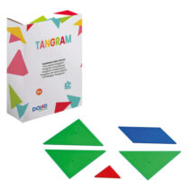 Dohe Tangram de Madera - 150x150mm - Favorece la Imaginacion y Creatividad - Desarrollo del Sentido Espacial - Recomendado para Segundo Ciclo de Primaria