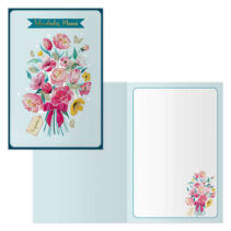 Dohe Pack de 6 Tarjetas de Felicitacion Dia de la Madre - 11.5x17cm - Impresas a Todo Color - Estampaciones con Pelicula de Color - Estampacion en Seco - Papel Offset Blanco de 300gr - Incluye Sobre de Color