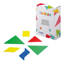 Dohe Tangram de Madera - 7 Piezas - Favorece la Imaginacion y Creatividad - Desarrollo del Sentido Espacial - Recomendado para Segundo Ciclo de Primaria