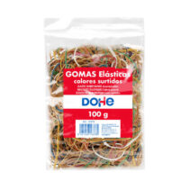 Dohe Gomas de Latex - 100gr - Gran Resistencia y Elasticidad - Surtido de Colores